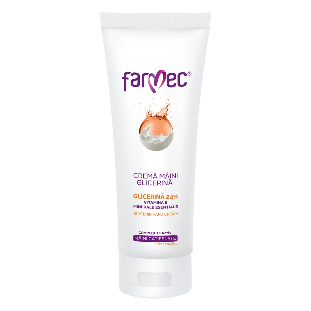 Hand cream with glycerine and vitamin E