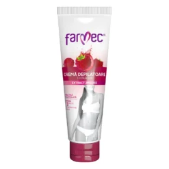 Farmec Teenager depilatory cream with raspberry extract